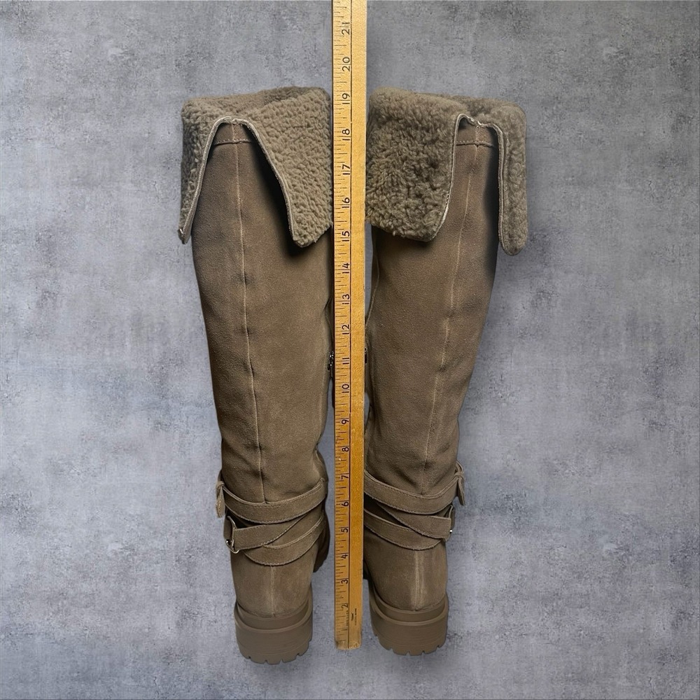 Lauren Ralph Lauren Cristine Over-The Knee Suede Boots  Womens 7 Equestrian Boho - Picture 5 of 8